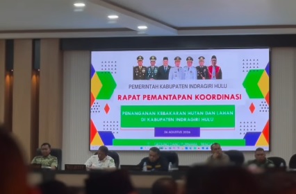 Wabup Inhu Pimpin Pemantapan Kesiapsiagaan Menghadapi Ancaman Karhutla