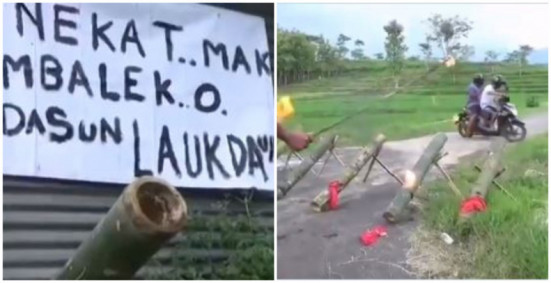 Nekat Mudik ke Kampung Ini, Anda akan Ditembaki Pakai Meriam, Berani?