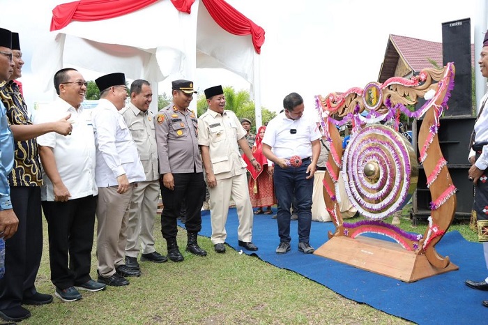Jajaran Forkopimda Kuansing Hadiri Pembukaan Pacu Jalur Benai