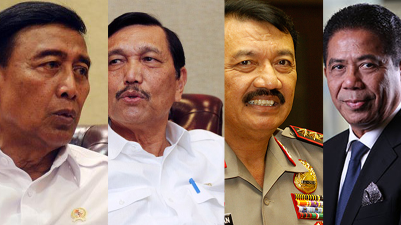 Polisi Sebut Wiranto, Luhut, BG, Gories Jadi Target Pembunuhan