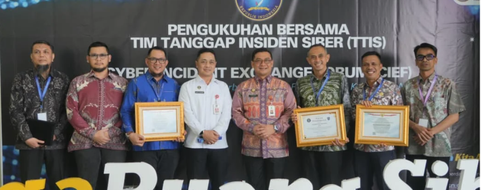 Kuansing Dikukuhkan sebagai Bagian Tim Tanggap Insiden Siber Sektor Pemerintahan