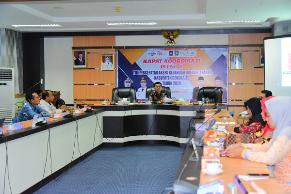 Pemkab Bengkalis Dorong Program Terintegrasi Lewat TPAKD