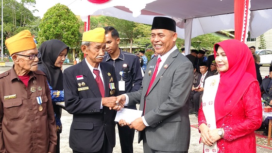 Bupati Inhil Herman Ajak Jaga Semangat Perjuangan dengan Bekerja Lebih Keras dan Melayani Lebih Tulus
