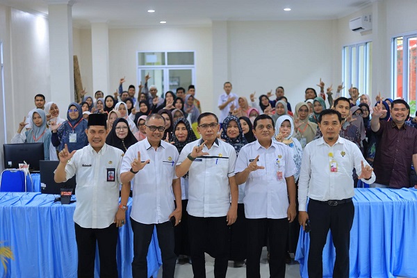Asisten III Setda Kampar Launching Kegiatan DAK Non Fisik 2025 dan Buka Bimtek Berbasis Konten Budaya Lokal