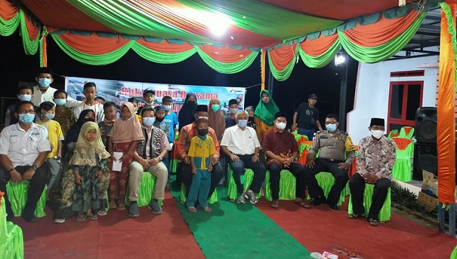 Patra Drilling Contraktor dan Wabup Rohil Gelar Buka Bersama  Sekaligus Santuni  Yatim Piatu
