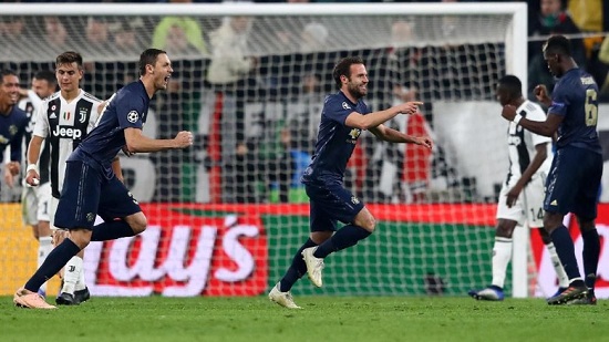 Dramatis, Gol Matta dan Alex Sandro Menangkan MU atas Juventus