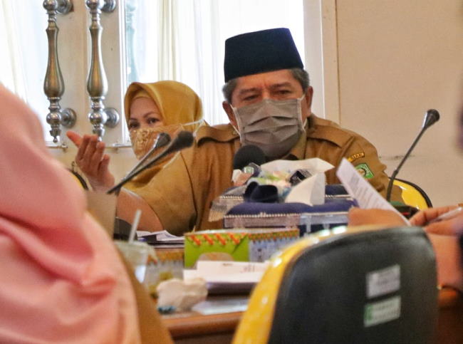 PSBB Berhasil, Pemkab Siak Bahas Kemungkinan Penerapan New Normal