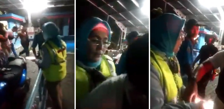 Klarifikasi Video Emak Emak Dikasari Aparat sampai Banting, 'Bukan Anggota dari PMI'