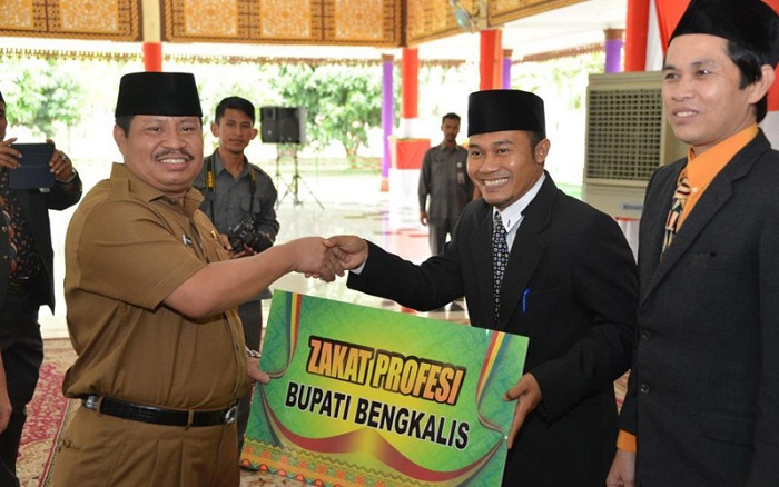Terbitkan SE, Bupati Amril Ajak ASN di Bengkalis Salurkan Zakat Melalui Baznas