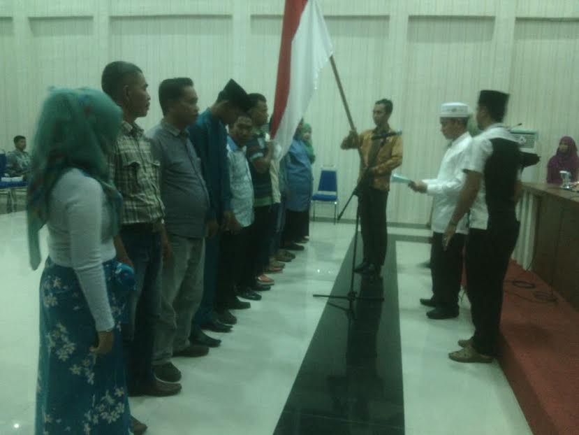 Wabup Said Hasyim Hadiri Pelantikan Pengurus GMDI Kabupaten Meranti