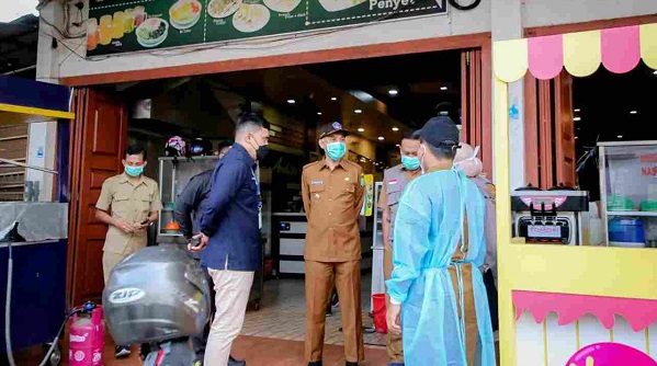 Walikota Dumai Pimpin Sidak Gabungan Satgas Covid-19