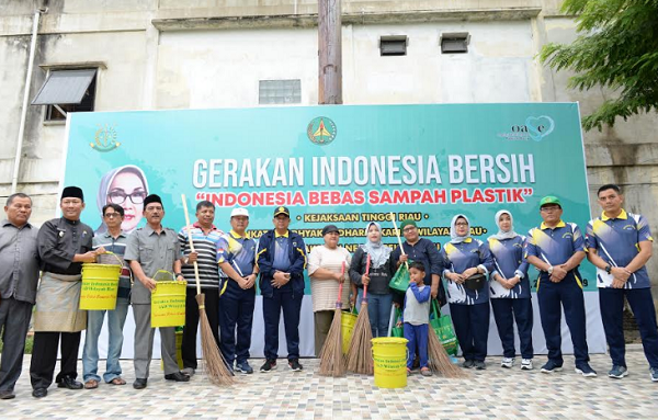 Wagubri Buka Kegiatan Gerakan Indonesia Bersih 'Indonesia Bebas Sampah Plastik'