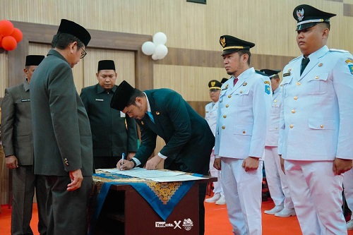 Pemko Dumai Lantik 57 Pejabat Administrator dan Pengawas Baru, Berikut Daftar Lengkapnya