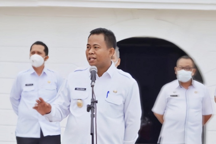 Pimpin Apel Bersama, Wabup Rohil Ingatkan ASN Untuk Terus Tingkatkan Disiplin