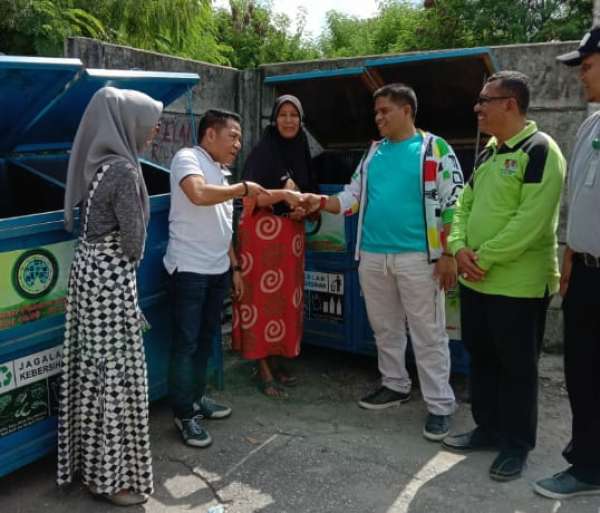 DLHK Pekanbaru Sudah Sebar 30 Tong Sampah Portable
