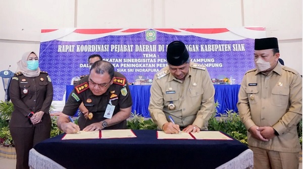 Pimpin Rapat Koordinasi Pejabat Daerah, Ini Pesan Bupati Alfedri