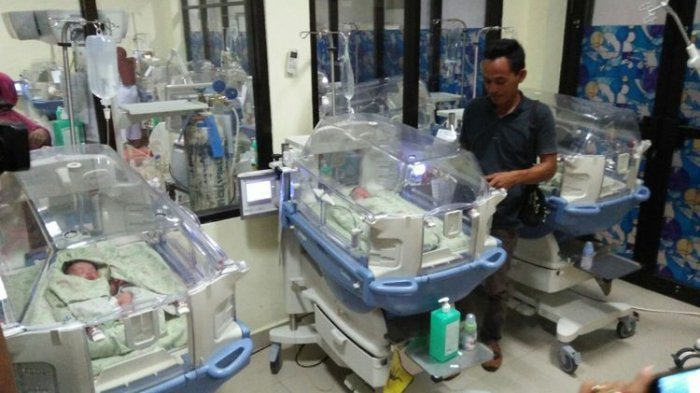 Selamat dari Gempa dan Tsunami Palu, Atina Lahirkan Bayi Kembar Tiga