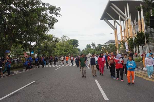 Pemko akan Evaluasi Kegiatan CFD di Jalan Sudirman Pekanbaru
