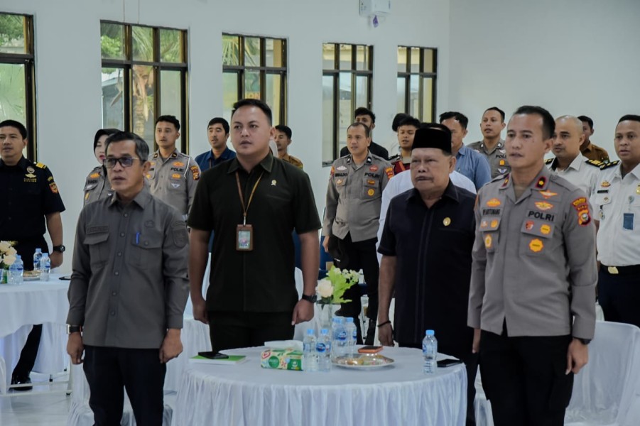 Tingkatkan Pelayanan Masyarakat, Bupati Bengkalis Hadiri Forum Konsultasi Publik Polres Bengkalis