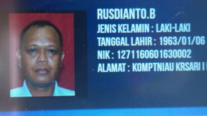 Polisi Tangkap Pelaku Pembunuhan Keji Rusdianto, Pensiunan TNI AU yang Kepalanya Dipenggal Pakai Parang 