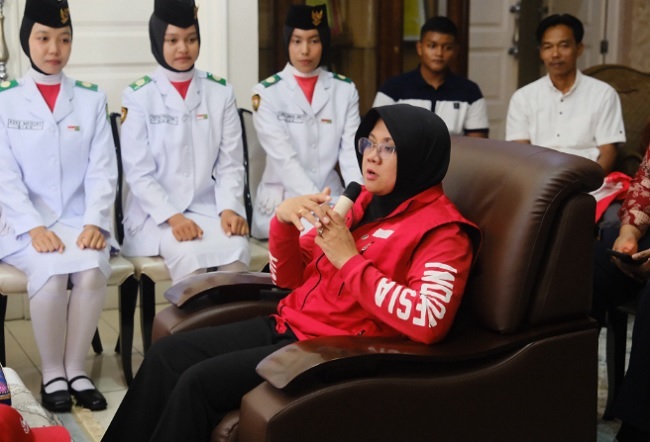 Sukses Jalankan Tugas, Bupati Afni Ajak Paskibraka Kenali Potensi Daerah