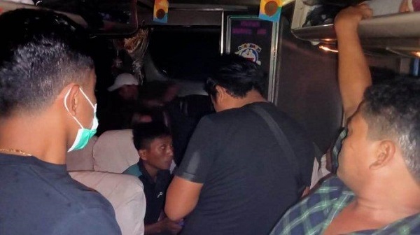 Penumpang Medan Jaya  Ditemukan Meninggal di Dalam Toilet Bus