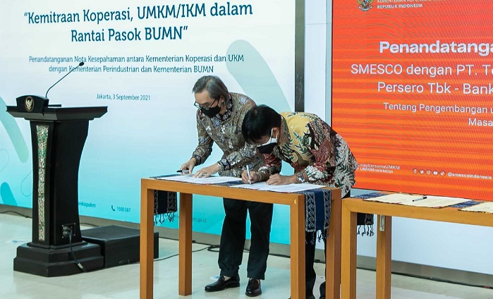 Telkomsel dan SMESCO Indonesia Jalin Kolaborasi Percepat Transformasi Digital UKM   