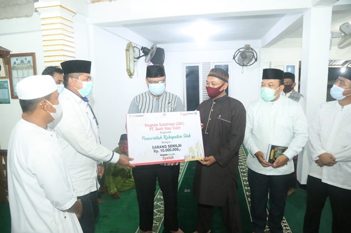Bupati Alfedri Mengapresiasi Kegiatan Safari Ramadhan dilaksanakan dengan Protokol yang Ketat