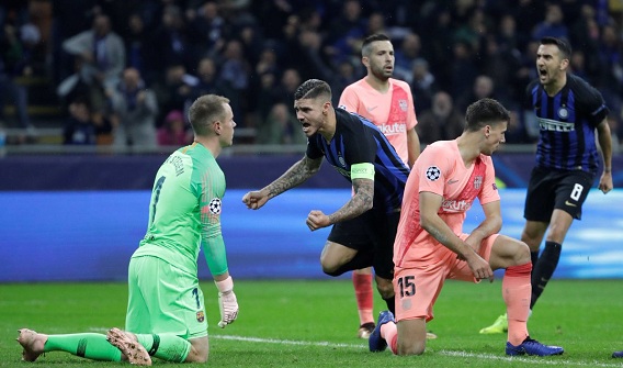 Liga Champion: Inter Milan-Barcelona Berbagi Angka 1-1
