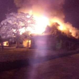 Malam Tadi, Kantor Dinas Pendidikan Pelalawan Terbakar