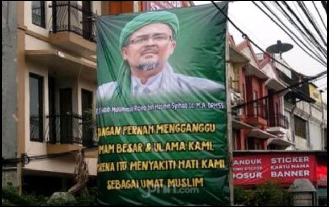 Bantah Sponsori Spanduk dan Baliho Habib Rizieq yang Bertebaran, FPI: Itu Inisiatif Masyarakat
