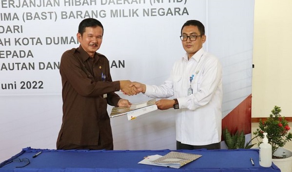 Pemko Dumai Hibahkan 5,3 Hektare Lahan  untuk Politeknik Kelautan dan Perikanan