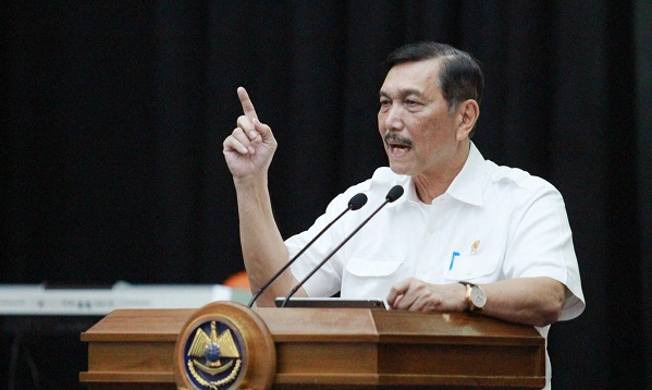 Di Acara BI, Luhut Sentil Cara Bersikap Saat Menyanyikan Indonesia Raya, ''Saya Titip Pesan Sebagai yang Lebih Tua...''