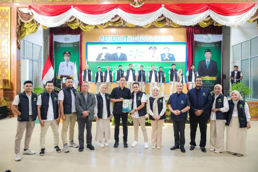 Viencent Moerghasini Yusuf Resmi Nakhodai DPC IKA UIR Periode 2025-2030, Sekda Fahmi Rizal: Berikan Khidmat Terbaik untuk Dumai