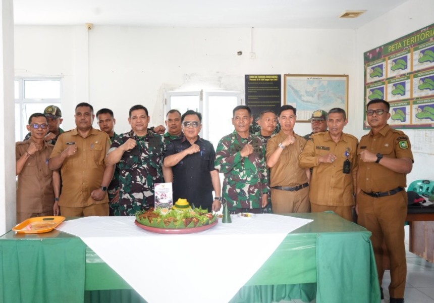 Bupati Asmar Sampaikan Selamat HUT ke-81 TNI, Tegaskan Sinergi TNI dan Pemda Jaga Keamanan Meranti