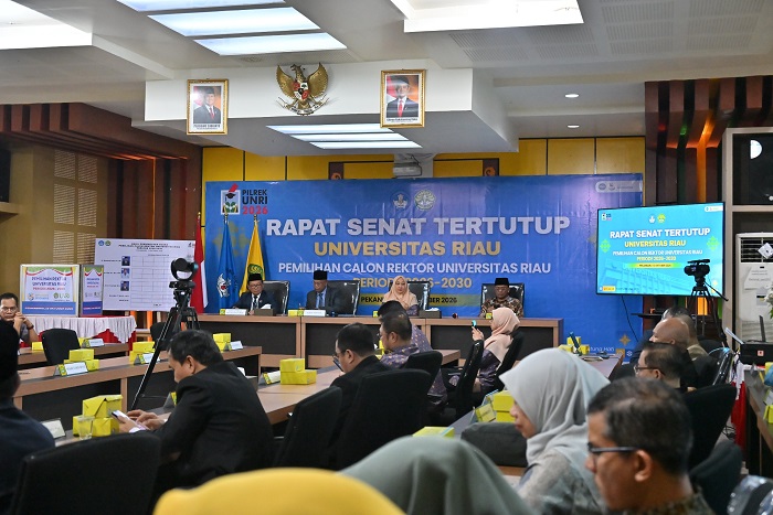 Prof Ahmad Fadli Terpilih Sebagai Calon Rektor Universitas Riau