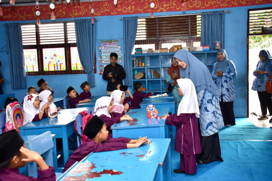Bunda PAUD Kampar Ricana Djayanti Hambali Apresiasi Penerapan Transisi Paud Ke SD