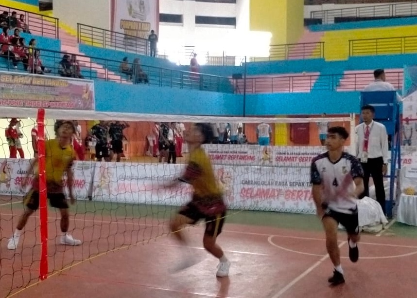 Hari Pertama Pelaksanaan Cabor PSTI  Di Gor B Sport Center Kuansing