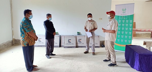 PT DAS Bantu Renovasi Rumah Ibadah di Desa Pematang Tembesu