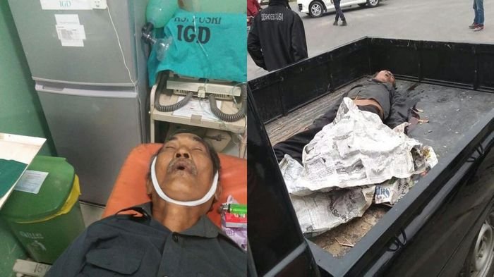 NGERI...Dilindas Truk Tangki Muatan 19 Ton CPO, Sukirno Tewas dengan Kaki Kiri Luka Parah