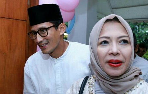 Sandiaga Uno Kabarkan Istrinya Terpapar Covid-19, ''Mohon Doanya untuk Kesembuhan Bu Nur...''