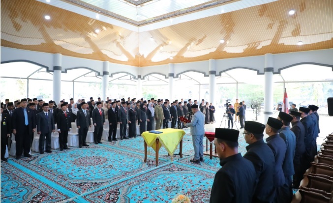 Wabup Syamsurizal lantik dan kukuhkan 198 Pejabat