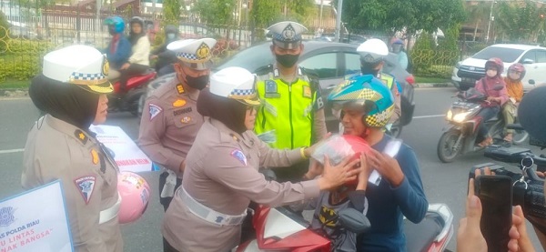 Operasi Zebra, 46 Pemotor Ditilang di Rumbai