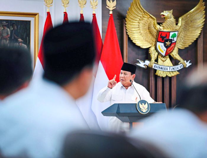 Indonesia Masuk Lima Negara Inflasi Terendah, Prabowo Puji Kinerja Stabilitas Ekonomi Nasional