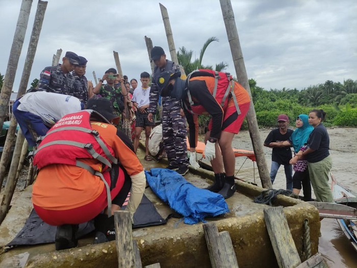 Inalillahi...Anak Tenggelam di Sungai Indragiri Ditemukan Meninggal Dunia