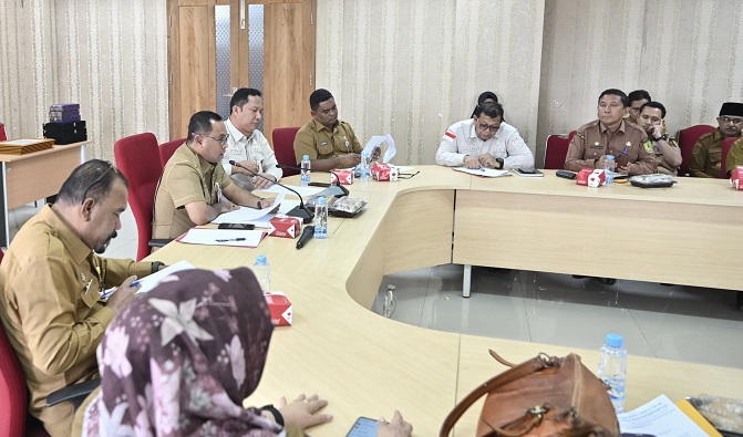 Kumpulkan Seluruh Kepala OPD, Sekda Bahas Nasib Tenaga Non ASN di Pemkab Rohil