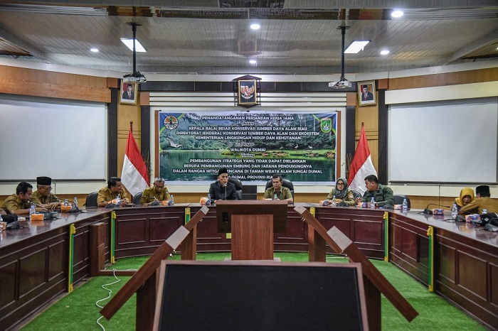 KLHK Beri Izin Taman Wisata Alam Sungai Dumai Dibangun Embung