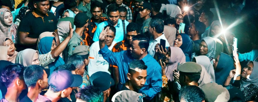 Ribuan Warga Padati Lapangan Bola Rawang Bonto Baserah