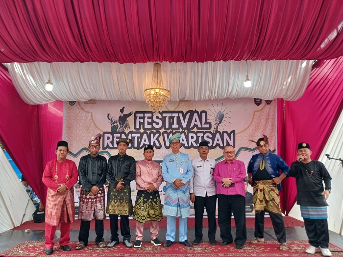 Festival Rentak Warisan Resmi Dibuka di Mandau