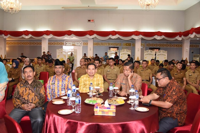 Kepala BKPP Bengkalis Hadiri Acara Penerimaan Penugasan, Penempatan dan Pembekalan CPNS IPDN di Pekanbaru